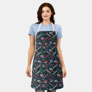 Cool Floral Pattern Apron