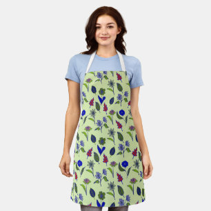 Cool Floral Pattern Apron