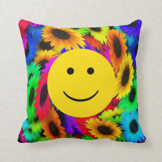 Cool Flowers Face Pillow