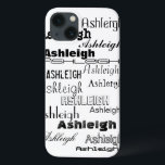 Cool Fonts Your Name Personalised iPhone 13 Case<br><div class="desc">cool fonts your name personalised case</div>