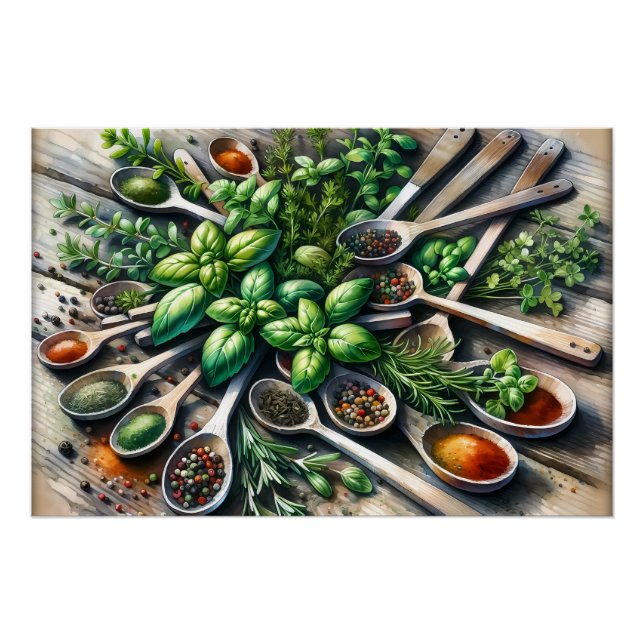 Cool food lovers spice poster (Front)