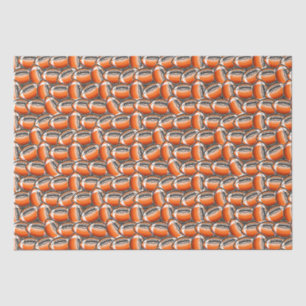 cool football sports pattern party  tissue paper