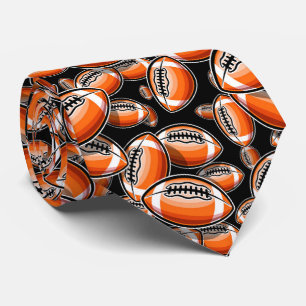 cool football sports pattern  tie