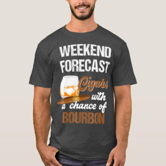 Cool  For Cigars And Bourbon Lover Gift For T-Shirt