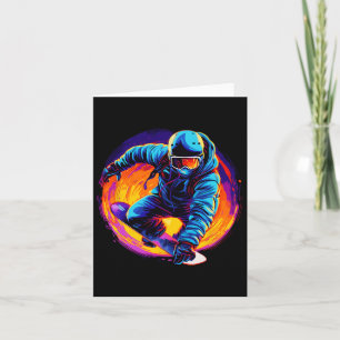 Cool For Snowboard And Ski Lover In The White Moun Card