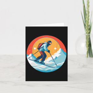 Cool For Snowboard And Ski Lover In The White Moun Card
