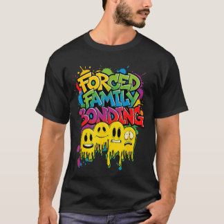 Cool Forced Family Bonding Costume for Man and T-Shirt