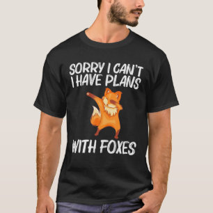 Cool Fox Art For Men Women Dabbing Red Arctic Swif T-Shirt