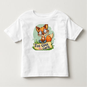 Cool Fox Carefree Toddler T-Shirt