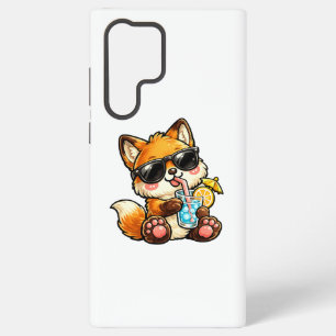 Cool Fox Drink Samsung Galaxy Case