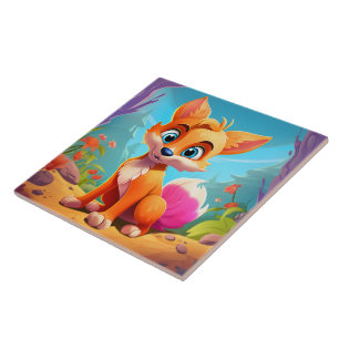 Cool Fox Keep or design your own Ceramic Tile