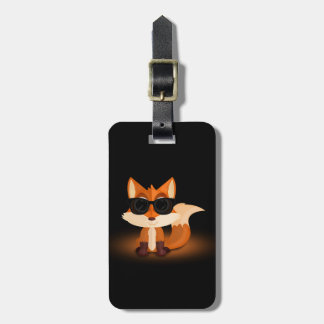 Cool Fox Luggage Tag
