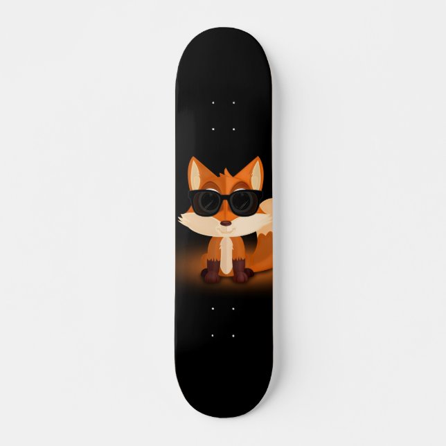 Cool Fox Skateboard (Front)