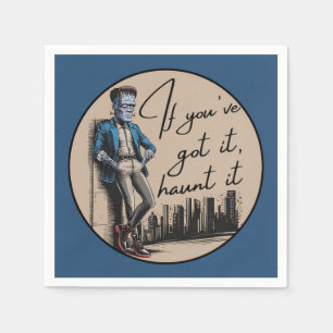 Cool Frankenstein If You’ve Got it, Haunt it Napkin