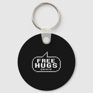 Cool Free Hugs Quotes Novelty Graphic Tees &amp; C Key Ring