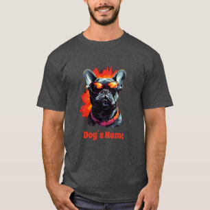Cool French Bulldog With Sunglasses T-Shirt