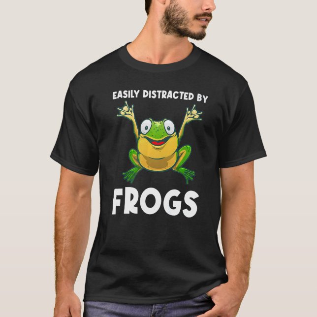 Cool Frog For Men Women Toad Tadpole Amphibian Fro T-Shirt (Front)
