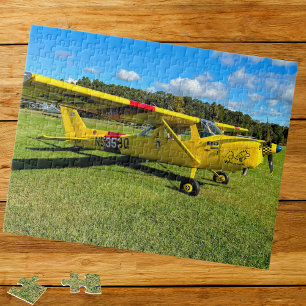 Cool Fun Aeroplane Photo, Pilot Family, Aviation  Jigsaw Puzzle