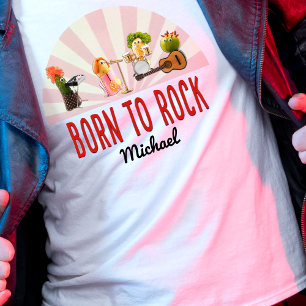 Cool fun birthday t-shirt rock band gift for him