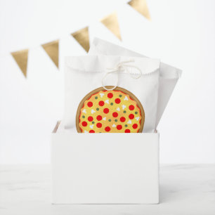 Cool fun pizza party kids birthday favour bag