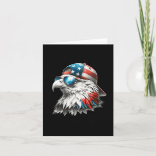 Cool Funny American Bald Eagle Inauguration Day Me Card