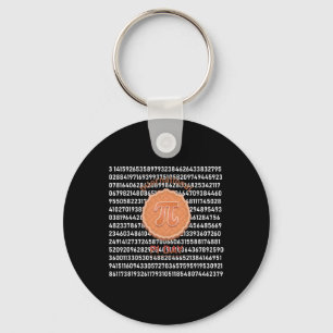 Cool Funny International Pi Day Pie Happy Pi Day Key Ring