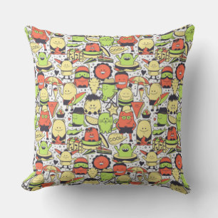 Cool Funny Monsters Cushion