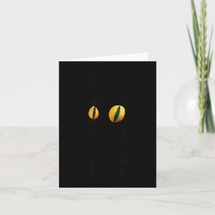 Cool Funny Pew Pew Halloween Black Cat Graphic Card