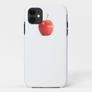 Cool funny red apple icon photo iPhone 11 case