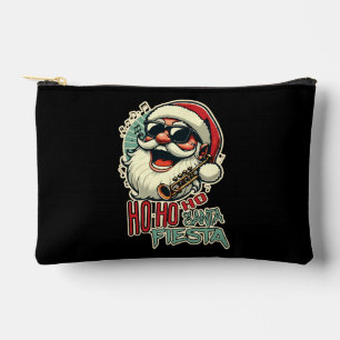 Cool funny Santa Claus with sunglasses - Ho-ho-ho Accessory Pouch