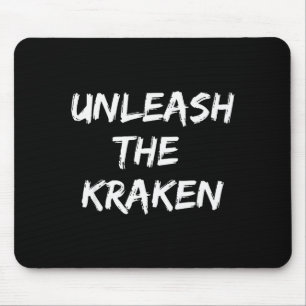 Cool Funny Unleahe Kraken Shirt Novelty Gift Men W Mouse Pad