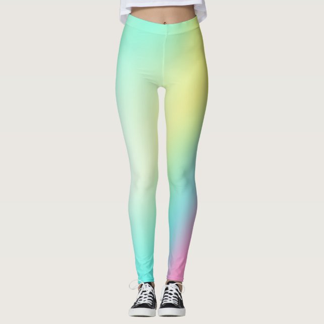 Cool Funy Holographic Leggings (Front)