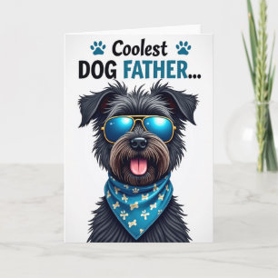 Cool Furry Father Graphic Card