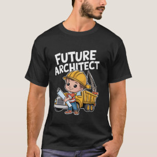 Cool Future Architect Art Boy Girl Kids Architectu T-Shirt