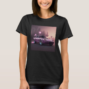 Cool Future Classic Sports Car Drive Race City Lif T-Shirt