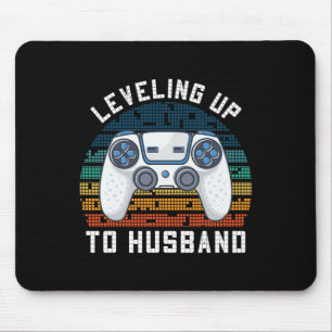 Cool Future Husband Engagement Men Boys Groom To B Mouse Pad