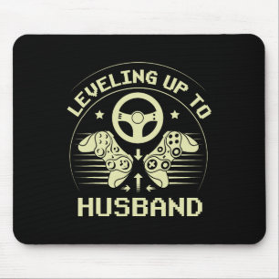 Cool Future Husband For Men Boys Groom To Be Bache Mouse Pad