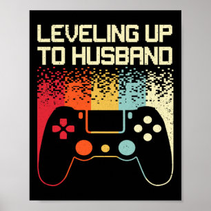 Cool Future Husband For Men Boys Groom To Be Bache Poster
