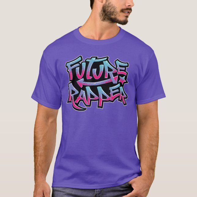 Cool Future Rapper Gift For Rap Lover Artist Gradu T-Shirt (Front)