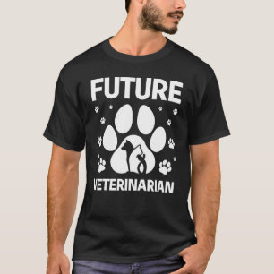 Cool Future Veterinarian Art For Men Women Kids Ve T-Shirt