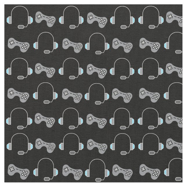 Cool Gamer Fabric (Close Up)