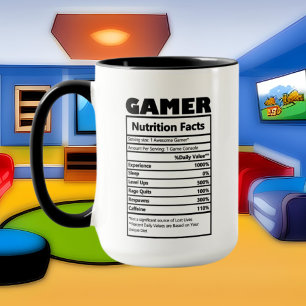 cool Gamer fun facts  Mug