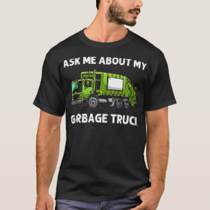 Cool Garbage Truck For Boys Kids Toddler Trash Was T-Shirt