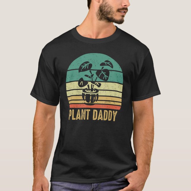 Cool Gardening For Daddy Men Gardener Plant  Garde T-Shirt (Front)