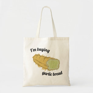 cool Garlic bread art tote bag