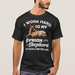 Cool German Shepherd Art Men Women German Shepherd T-Shirt