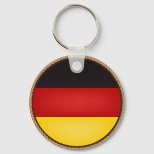 Cool Germany Flag Seal Key Ring