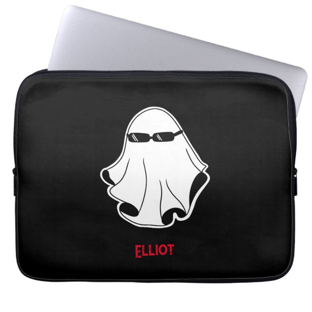 Cool Ghost with black sunglasses iPad Smart Cover (Front)