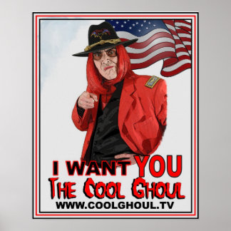 Cool Ghoul 16" x 20" poster