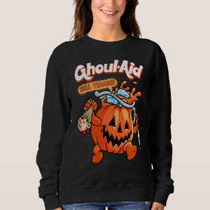 Cool Ghoul Aid  Ghoul Pumpkin Cute Meme Halloween  Sweatshirt